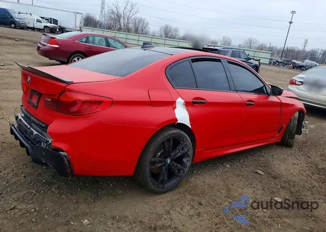 2018 BMW M550Xi z USA, uszkodzony, nr VIN WBAJB9C58JB035155